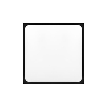 Plafon Luvo 2xE27 kwadrat czarny 305 x 305 x 85 mm