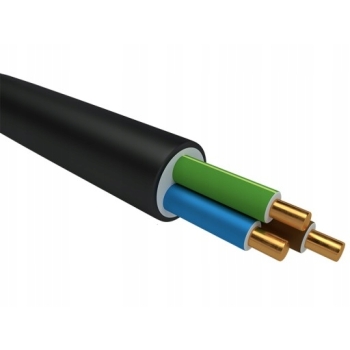 Kabel YKY 3x2,5 żo RE 0,6/1kV, 1m, NKT