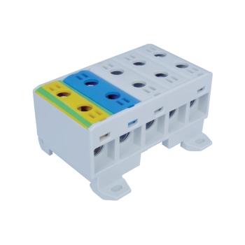 Blok rozdzielczy / złączka LZ w korpusie ZU 5-torowa 5x16mm2(3L+N+PE)