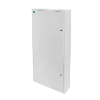 Rozdzielnica natynkowa metalowa z zamkiem KRAFT 7x24 PE+N IP30