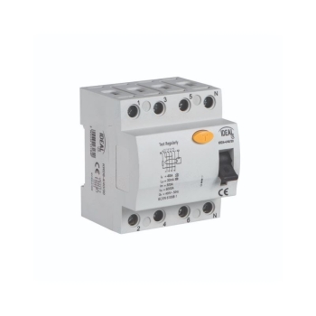 Wyłącznik różnicowoprądowy 4P 40A 0,03A, 30mA typ AC, KRD6-4/40/30; 23184, IDEAL KANLUX