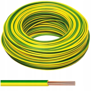 Przewód linka LGY 16 mm2 750V żółto-zielony