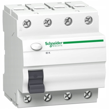 Wyłącznik różnicowoprądowy  RCD SCHNEIDER 4P 25A 30 Schneider A9Z05425