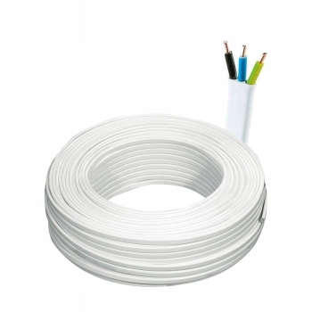Przewód płaski 3x2,5 mm 2 - ROLKA 100m