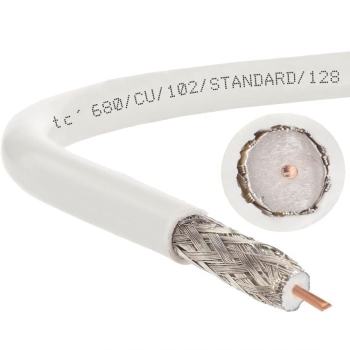 RG6 Cu RTV-SAT 75 1,0/5,0 YWDXpek