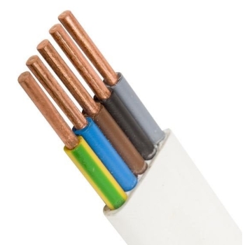 Przewód płaski kabel YDYp 5x4 450/750V za metr