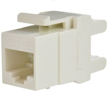 MODUŁ KEYSTONE RJ45 UTP KAT.5E NIEEKRANOWANY TYLNY MONTAŻ BIAŁY