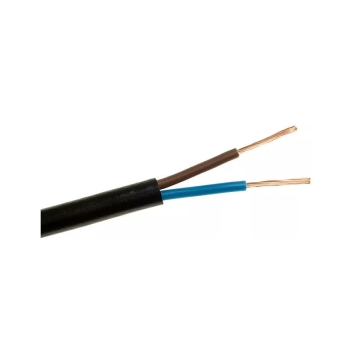 Przewód OMY 2x1,0 H03VV-F oponowy, mieszkaniowy 300/300V;  ELEKTROKABEL