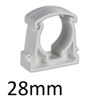 Uchwyt zamykany UZ-28 do rur PVC