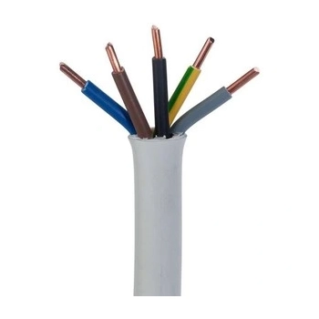 PRZEWÓD OKRĄGŁY YDY 5x10 DRUT 10mm2 1m
