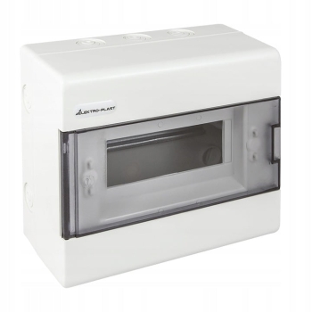 Rozdzielnica natynkowa 1x8 SRn-8 1.2 Elektro-Plast