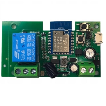Sterownik Beznapięciowy TUYA DC 5-32V WiFi+RF433 SWT045R