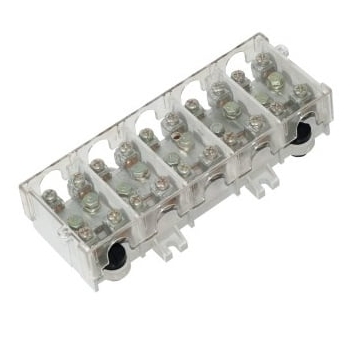 Listwa zaciskowa LG 5x25/16 termoplastyczna z osłoną E.4029 PAWBOL