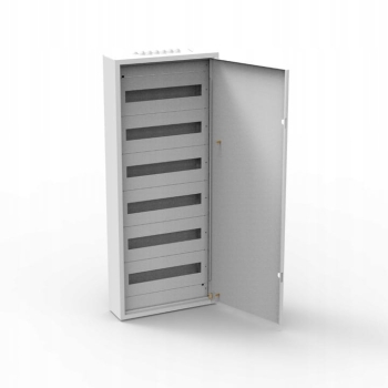 Rozdzielnica natynkowa 6x18 biała metalowa