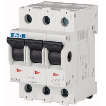 EATON ROZŁĄCZNIK 63A modułowy 0-1 63A 3P, IS-63/3; 276276, EATON ELECTRIC